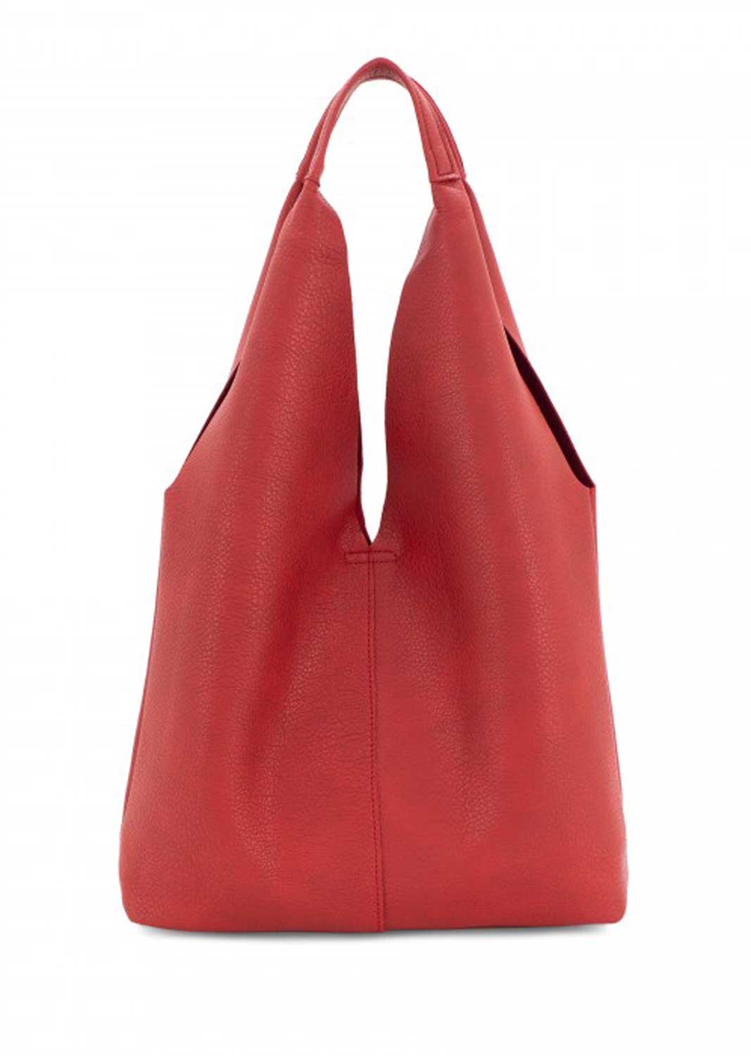 Slouchy 2 in 1 Tote Bag in Red