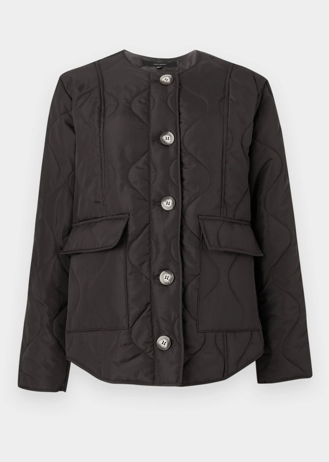 dark brown light quilted jacket by VERO MODA