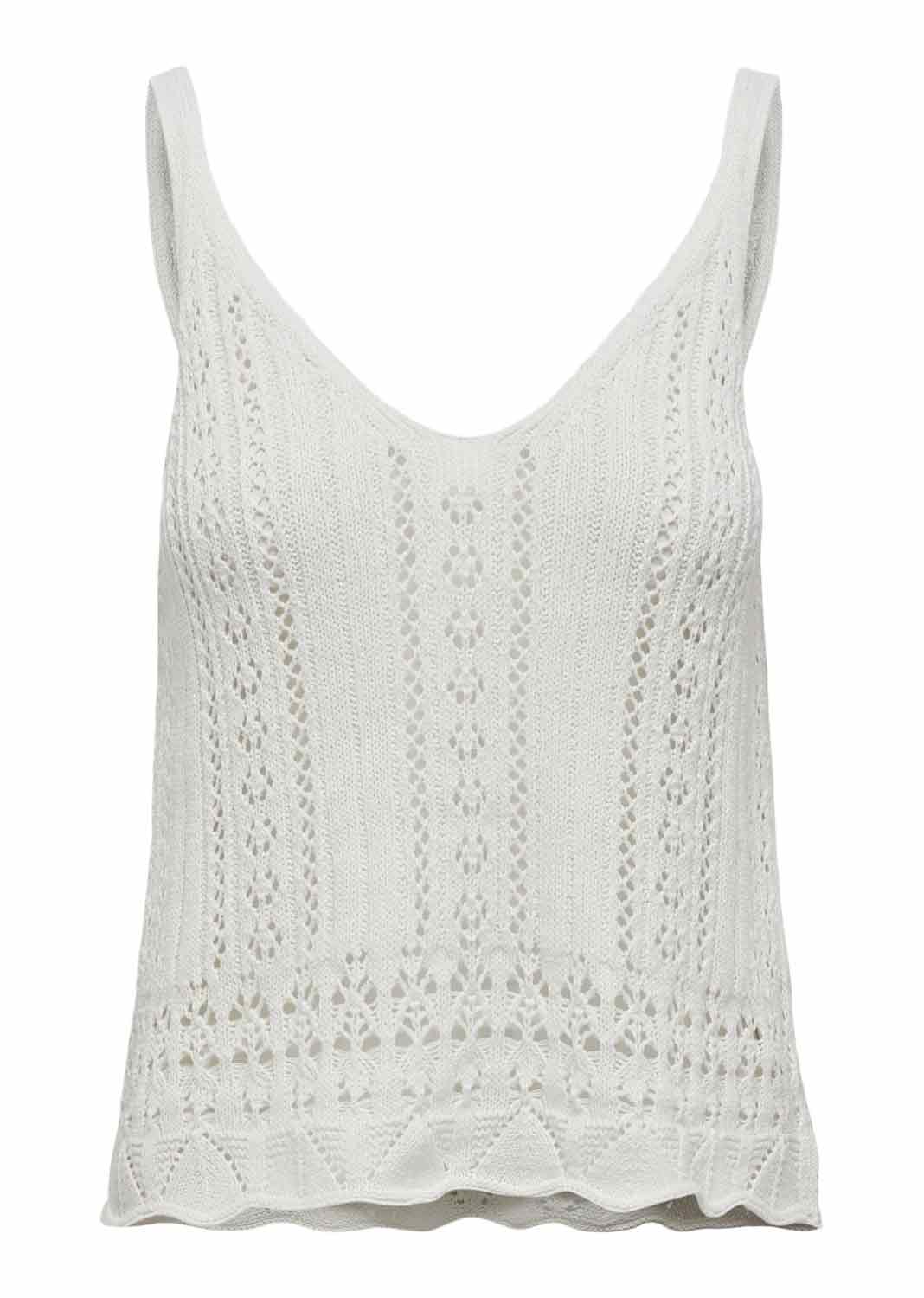 Lyzet Crochet Vest