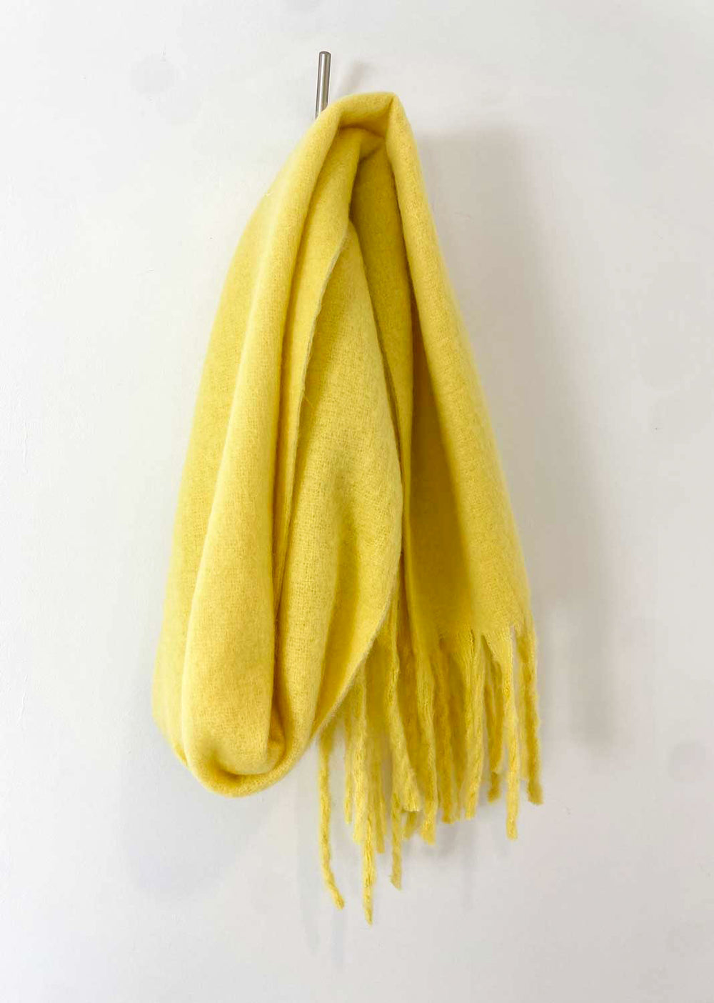 Alba Blanket Scarf in Yellow