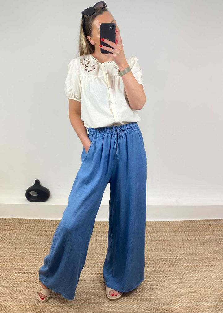 Amelie Embroidered Blouse