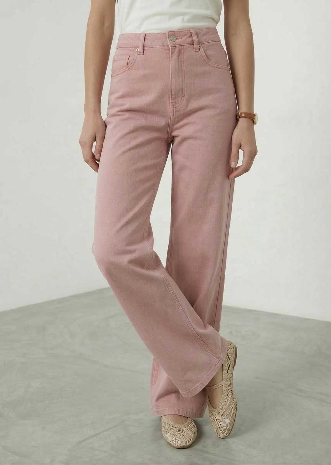 Arabella Washed Pink Jeans