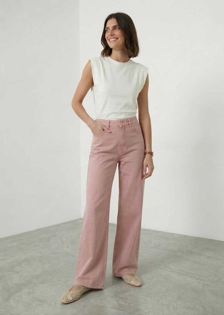 Arabella Washed Pink Jeans