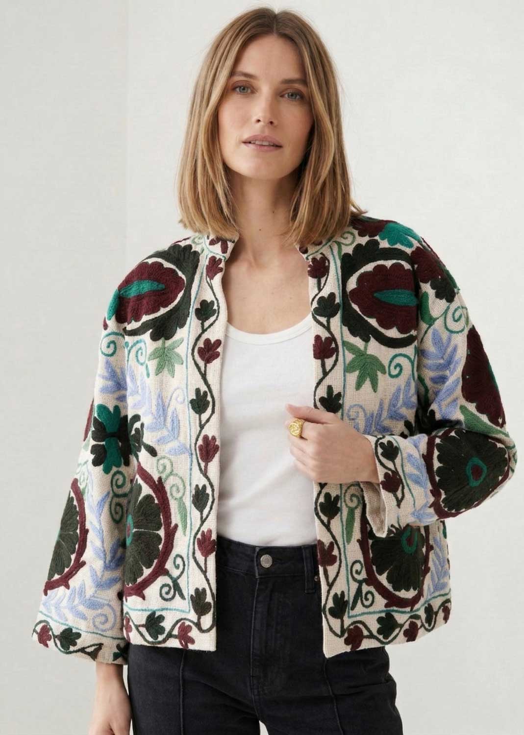 Embroidered Jacket 