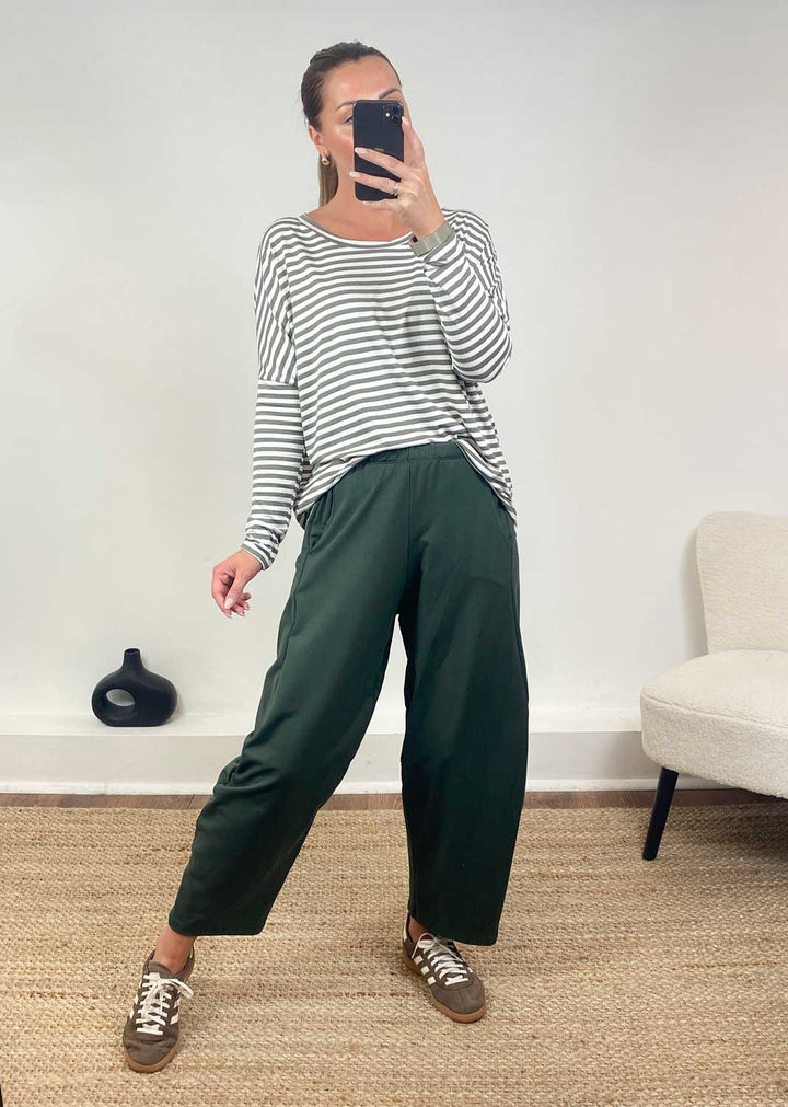 Aspen Jersey Barrel  Pants Khaki