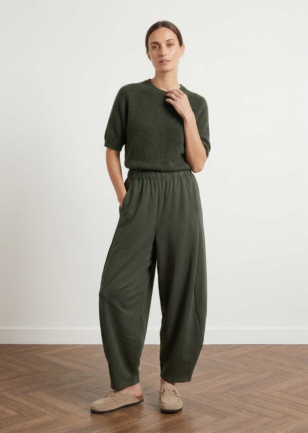 Aspen Jersey Barrel Pants
