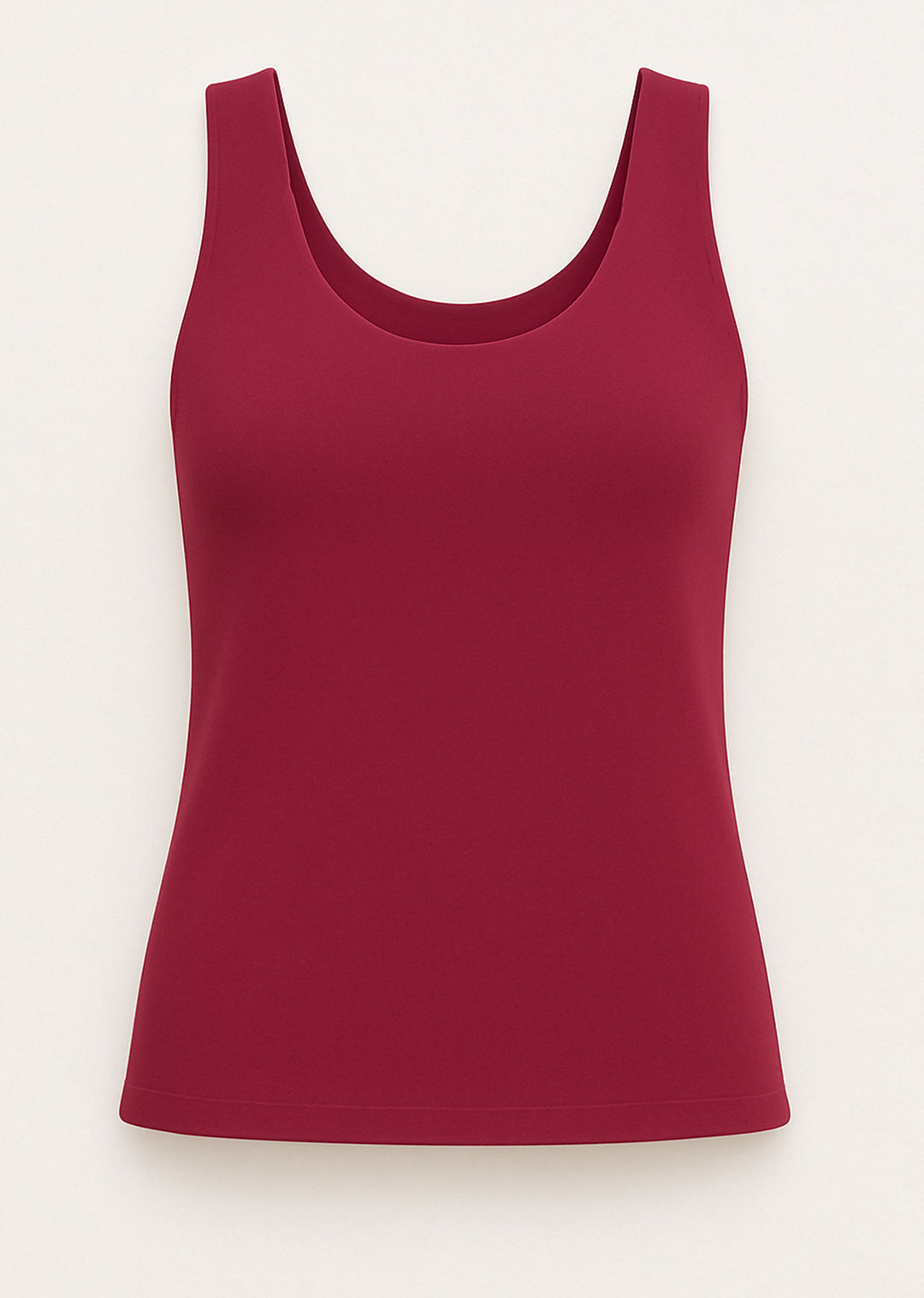 Burgundy Vest Top for women