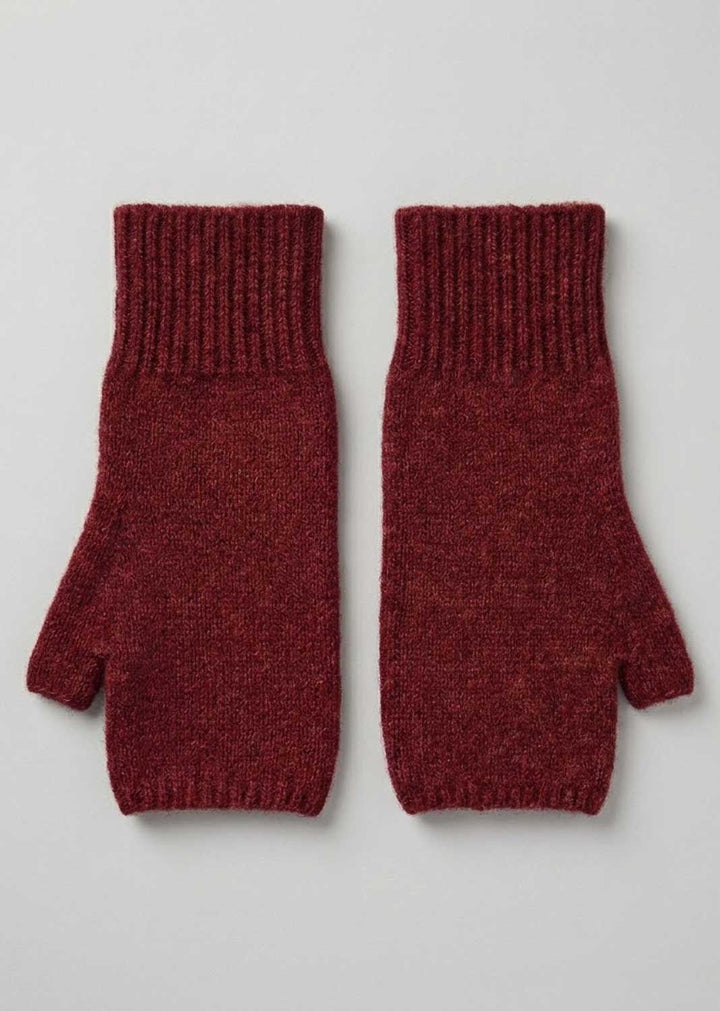 Esra Cuffed Knitted Mittens