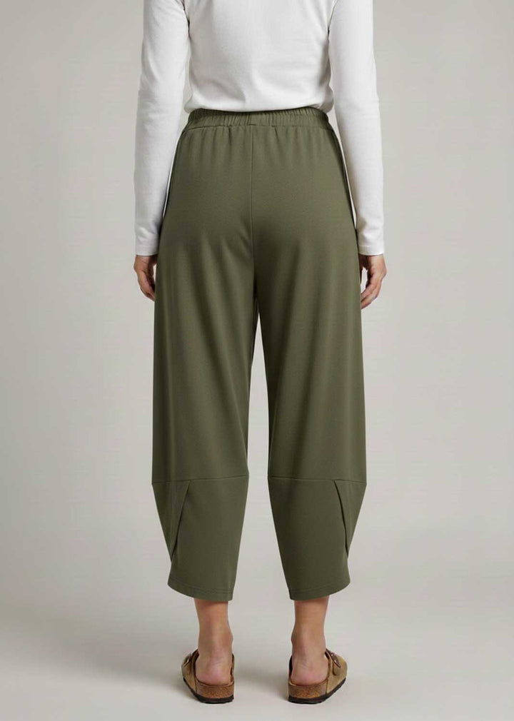 Buxton Jersey Barrel Pocket Pants in Khaki