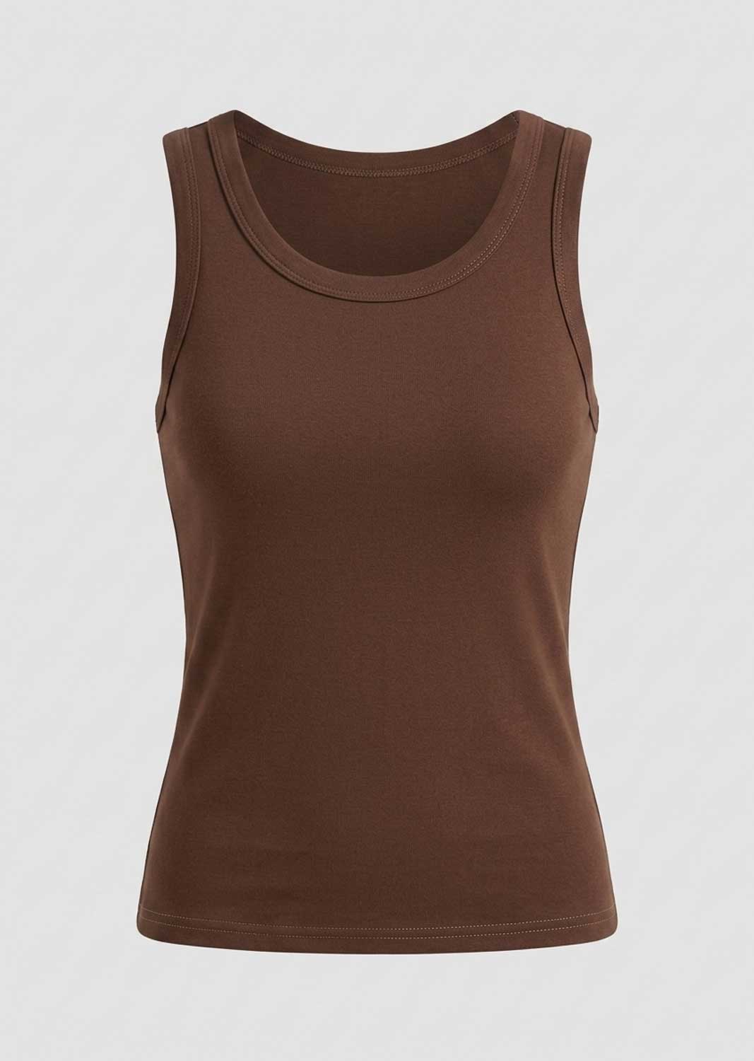 Carry Brown Premium Vest Top