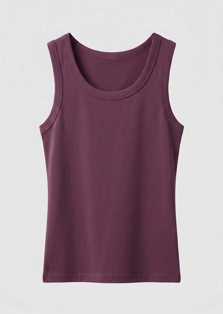Carry Plum Premium Vest Top