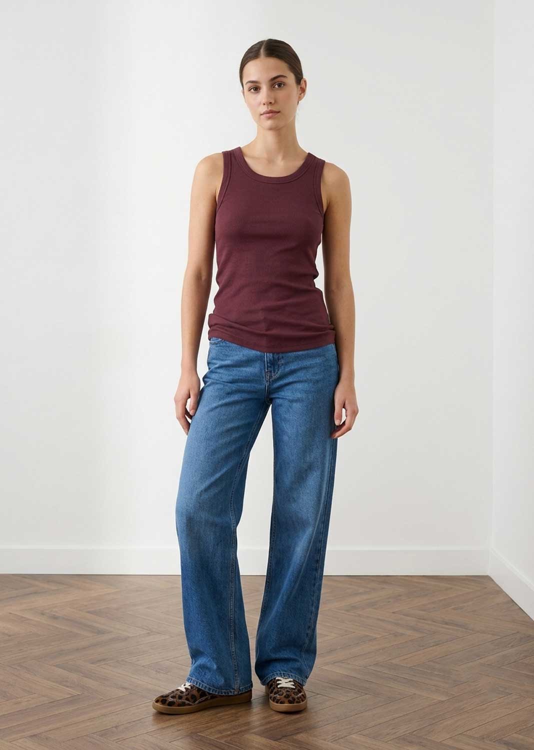 Carry Plum Premium Vest Top