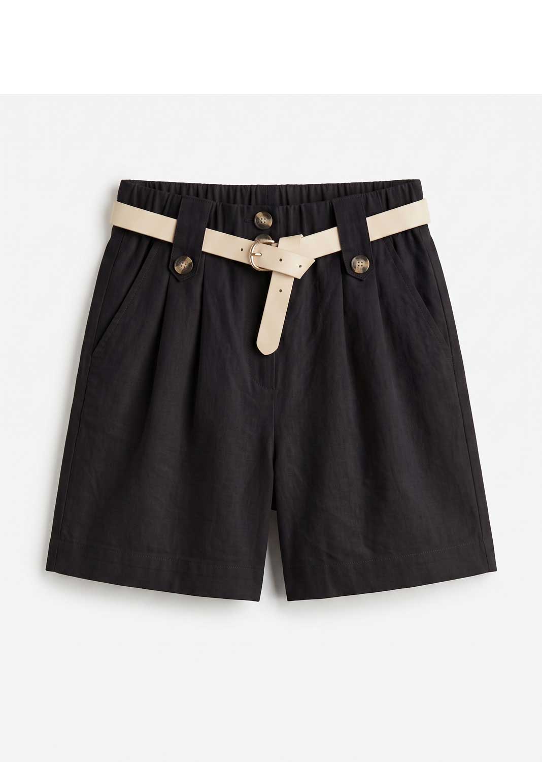 Cali Black Belted Magic Shorts