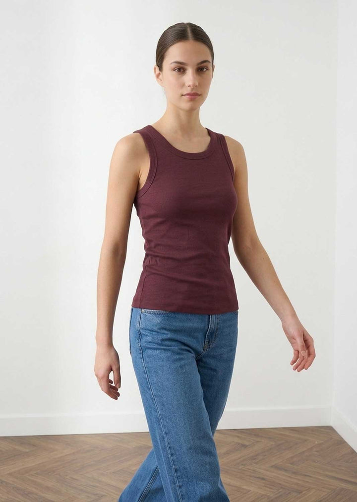 Carry Plum Premium Vest Top