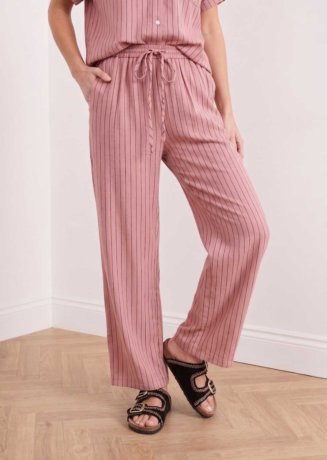 Cecilia Pink Stripe Co-ord Set