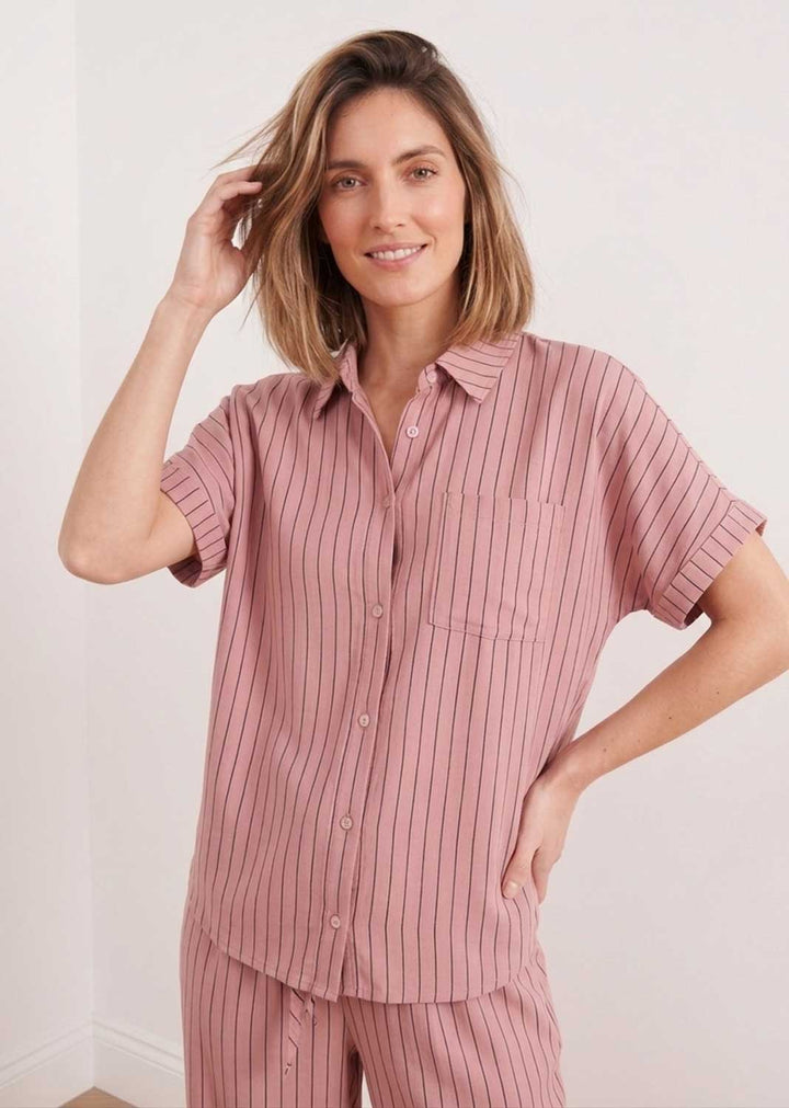 Cecilia Pink Stripe Co-ord Set