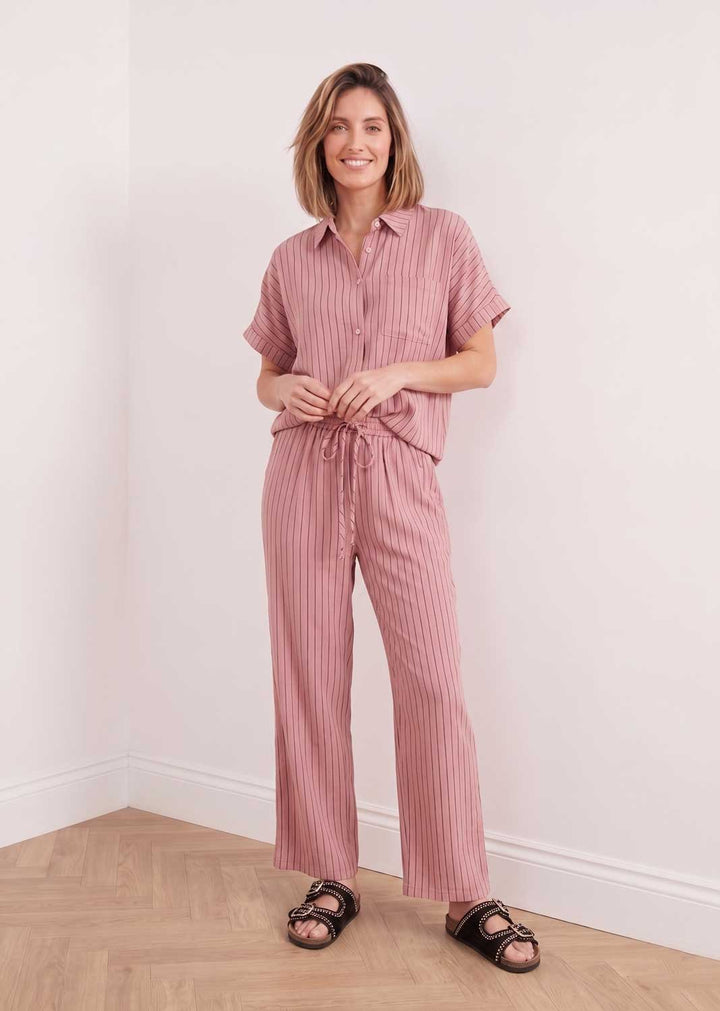 Cecilia Pink Stripe Co-ord Set