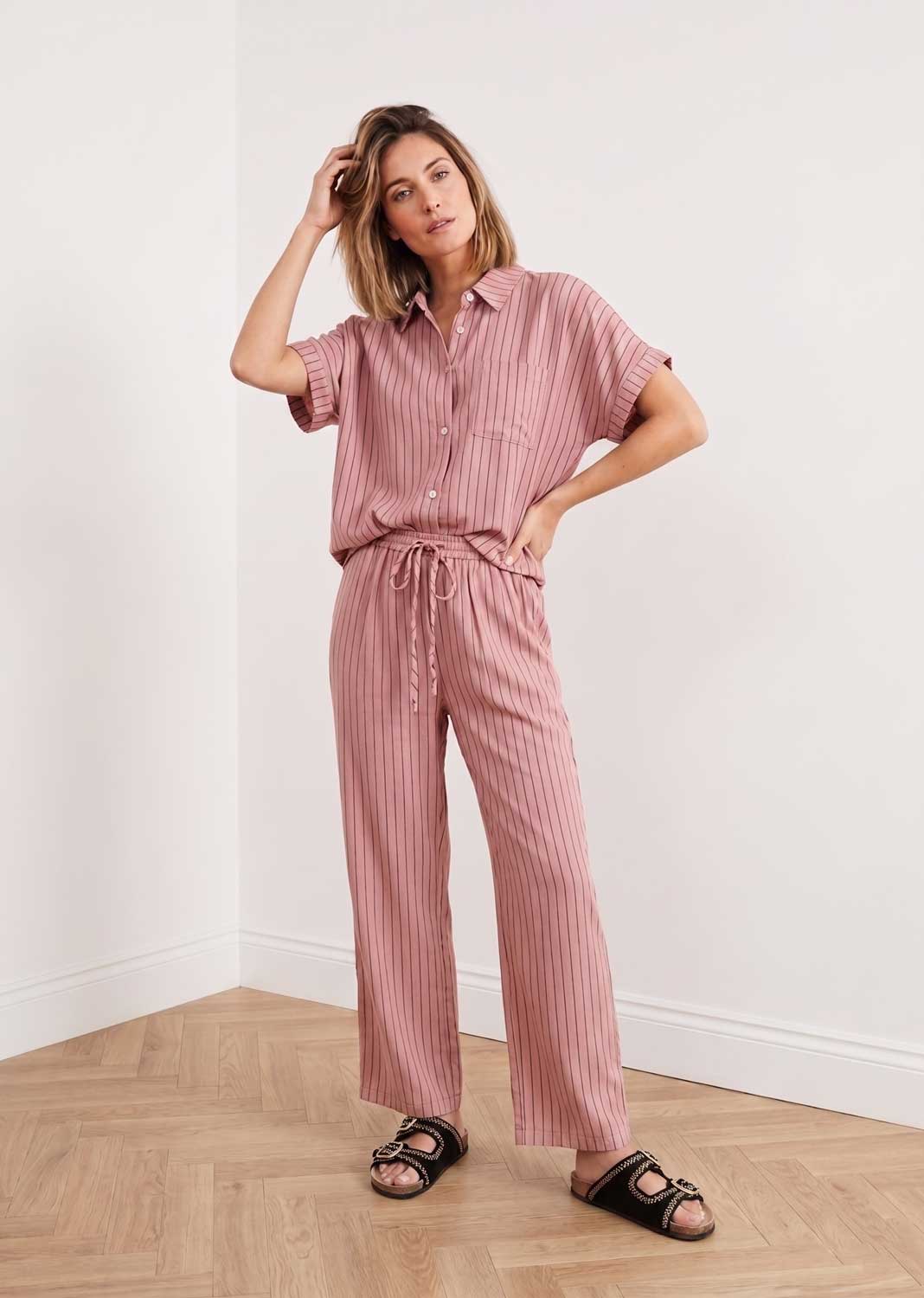 Cecilia Pink Stripe Co-ord Set