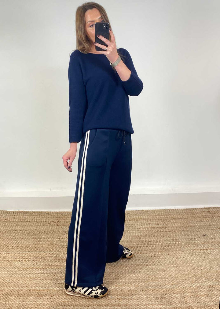 Shauna Knit Jumper Navy