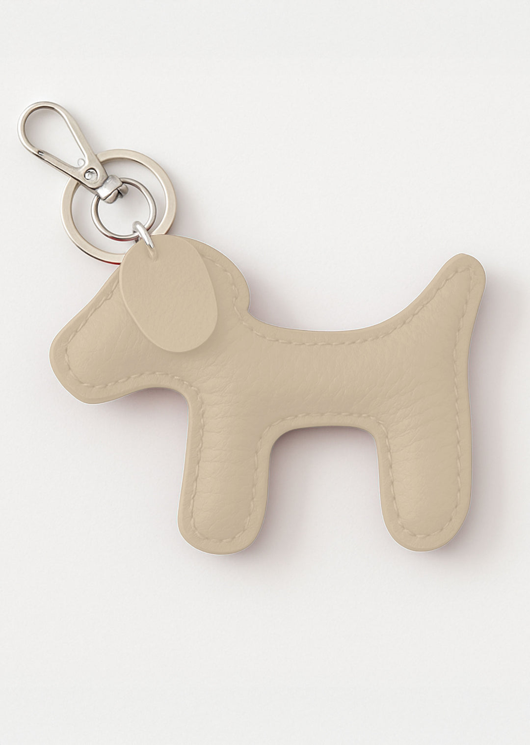 Leather Dog Keyring