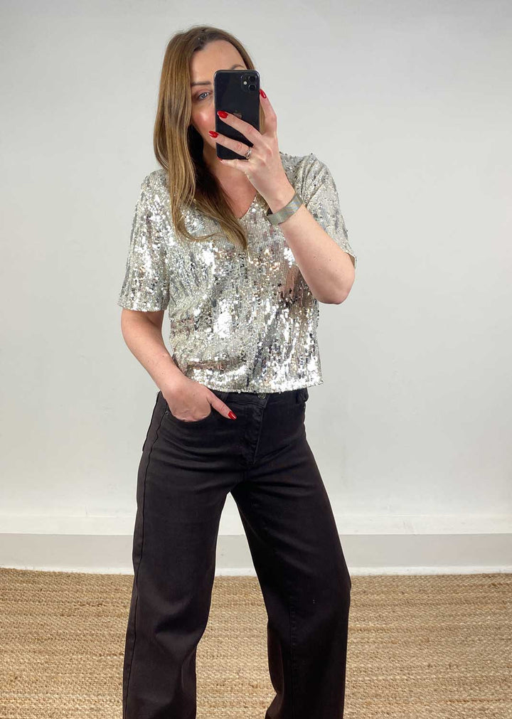 Dominique Sequin Top Champagne