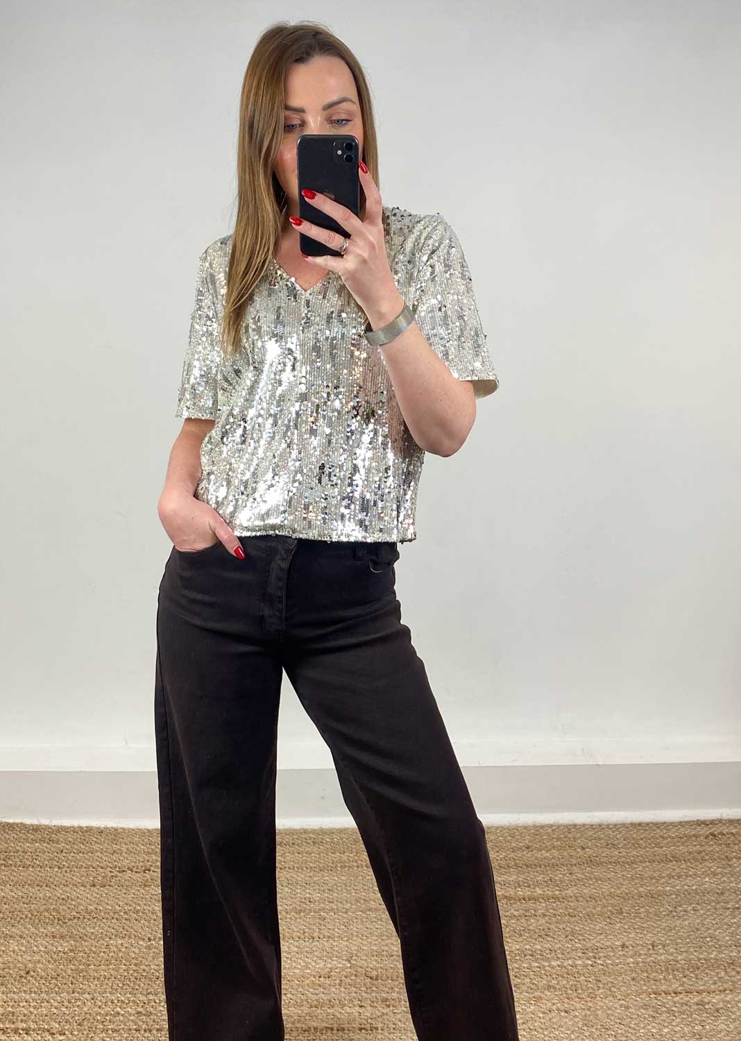 Dominique Sequin Top Champagne