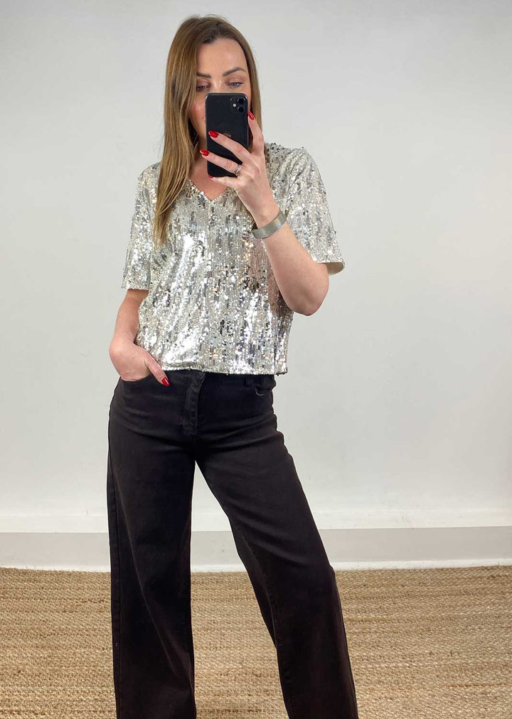 Dominique Sequin Top Champagne