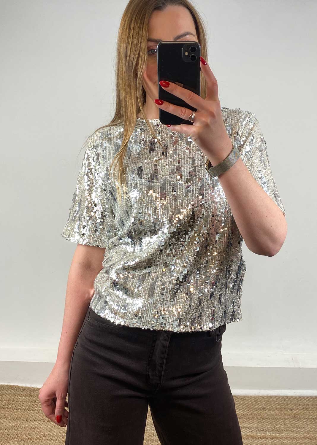 Dominique Sequin Top Champagne
