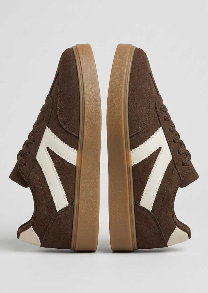 Edie Brown Contrast Trainers