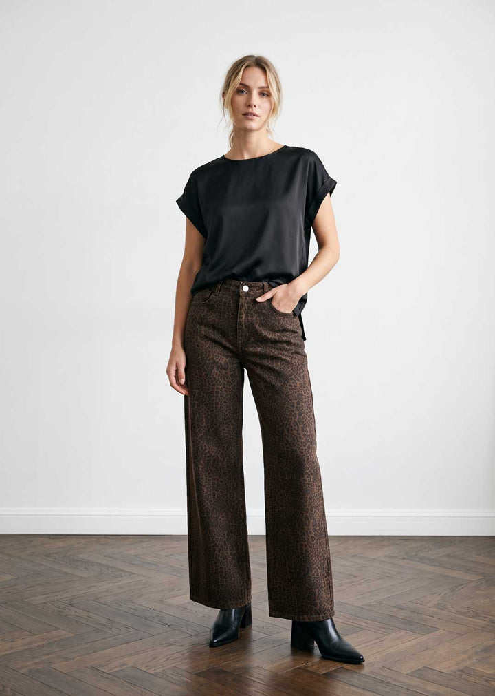 Ellette Satin Front Top