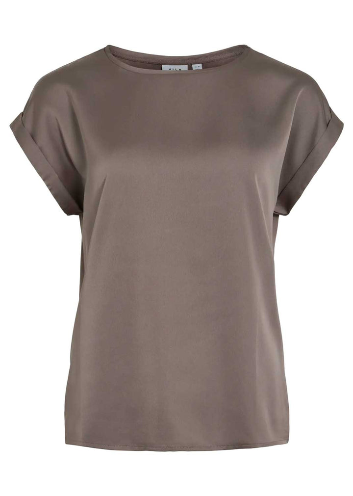 Ellette Satin Front Top