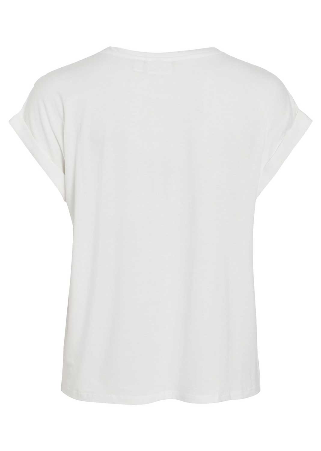 Ellette Satin Top White