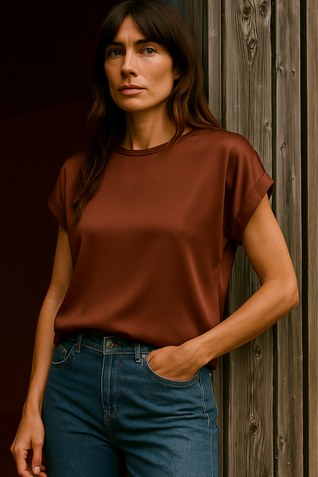 Ellette Mahogony Top