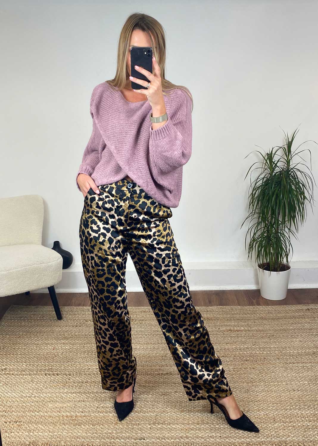 Elma Leopard Trousers