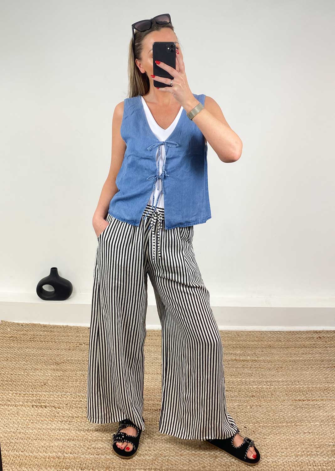 Fleur Tencel Waistcoat