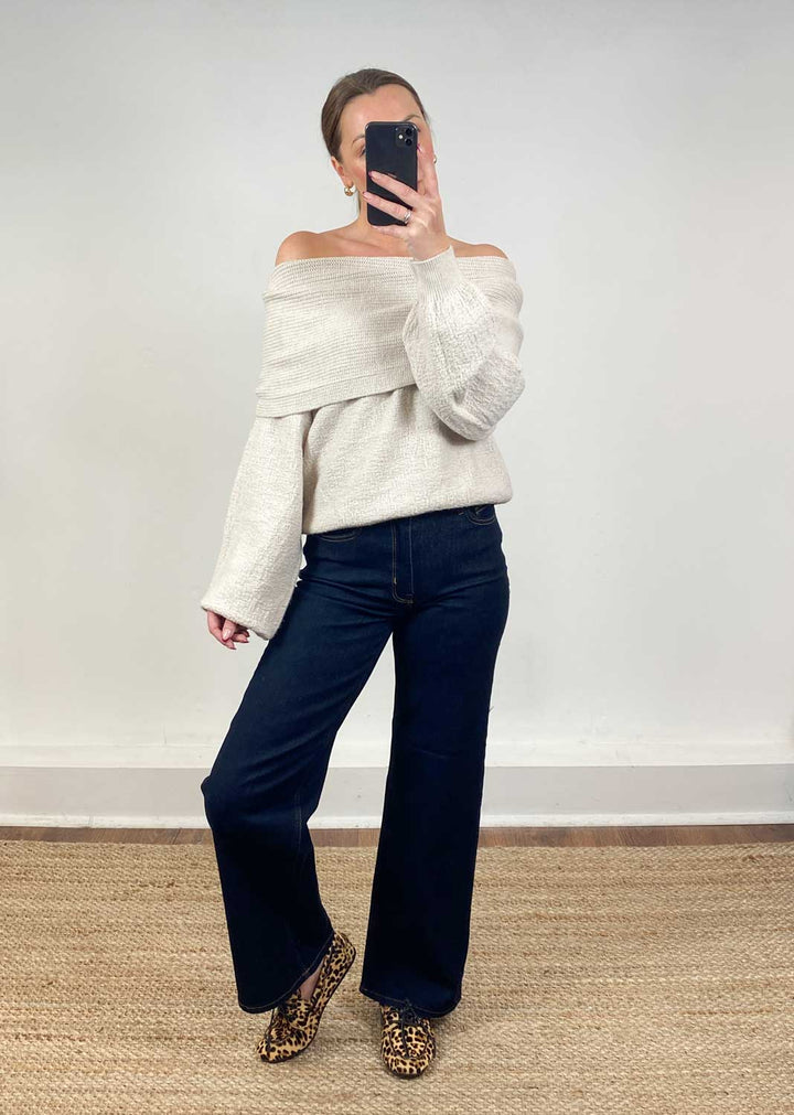 Gina Knit Jumper Beige