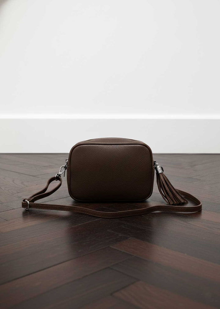 Global Leather Camera Bag Espresso
