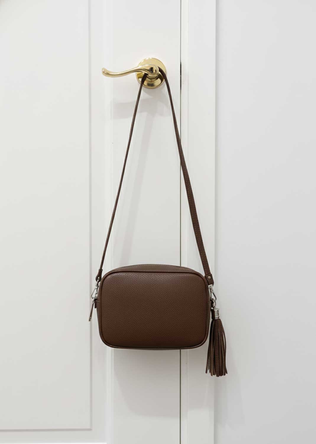 Global Leather Camera Bag Espresso