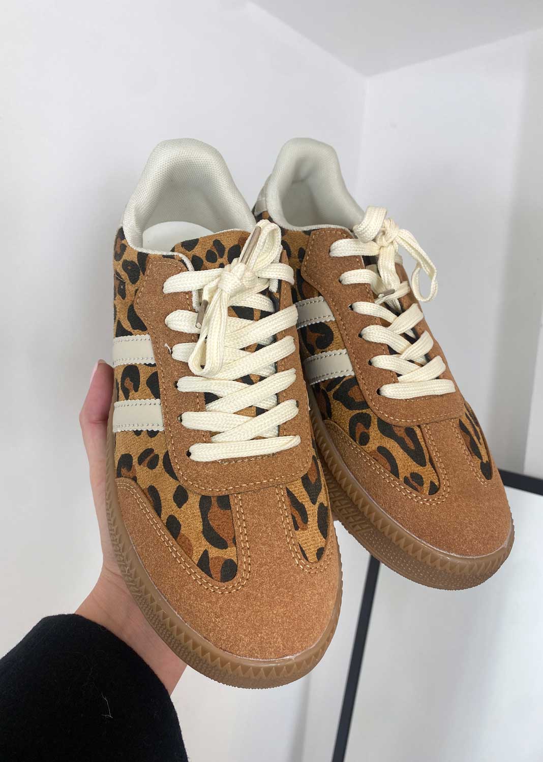 Hadley Leopard Trainers