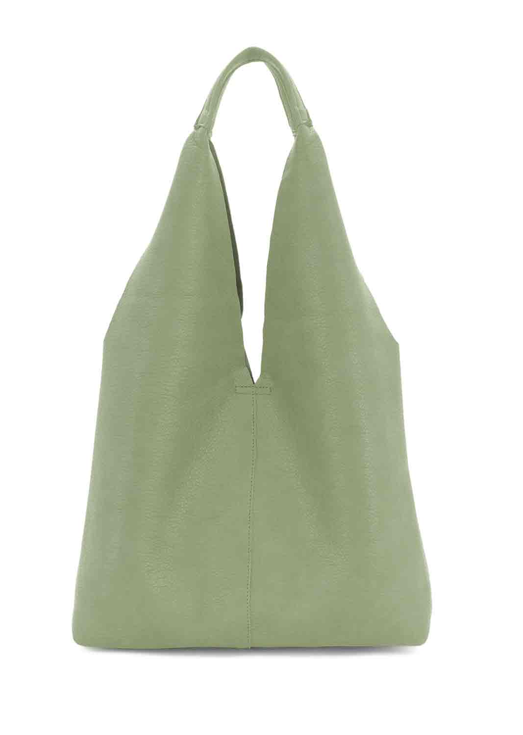 Slouchy 2 in 1 Tote Bag Sage Green