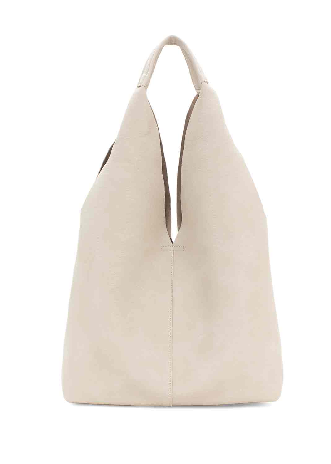 Slouchy 2 in 1 Tote Bag Cream