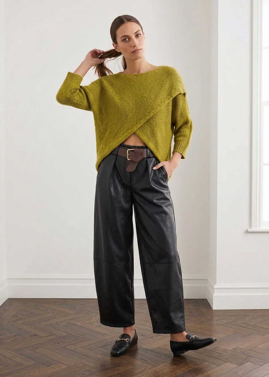 Jane Crossover Knit Jumper