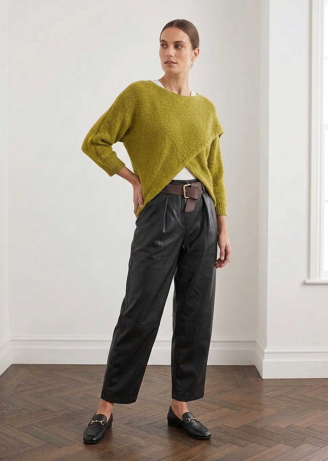 Jane Crossover Knit Jumper