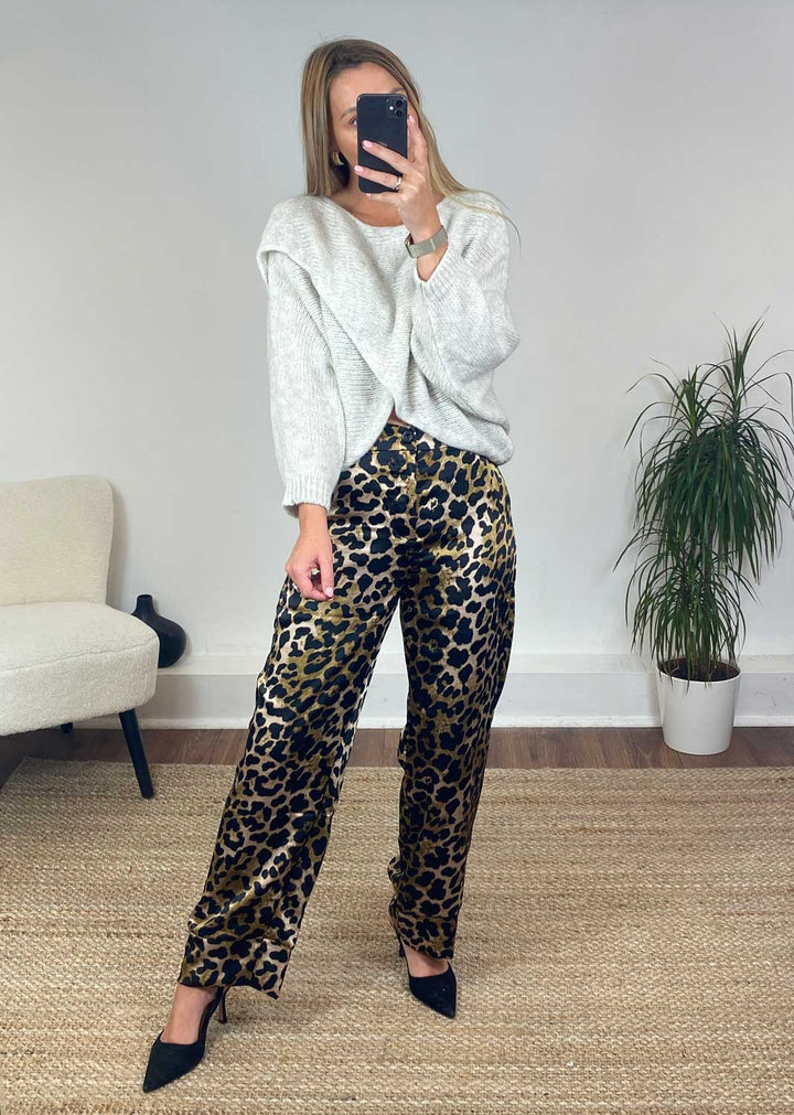 Elma Leopard Trousers