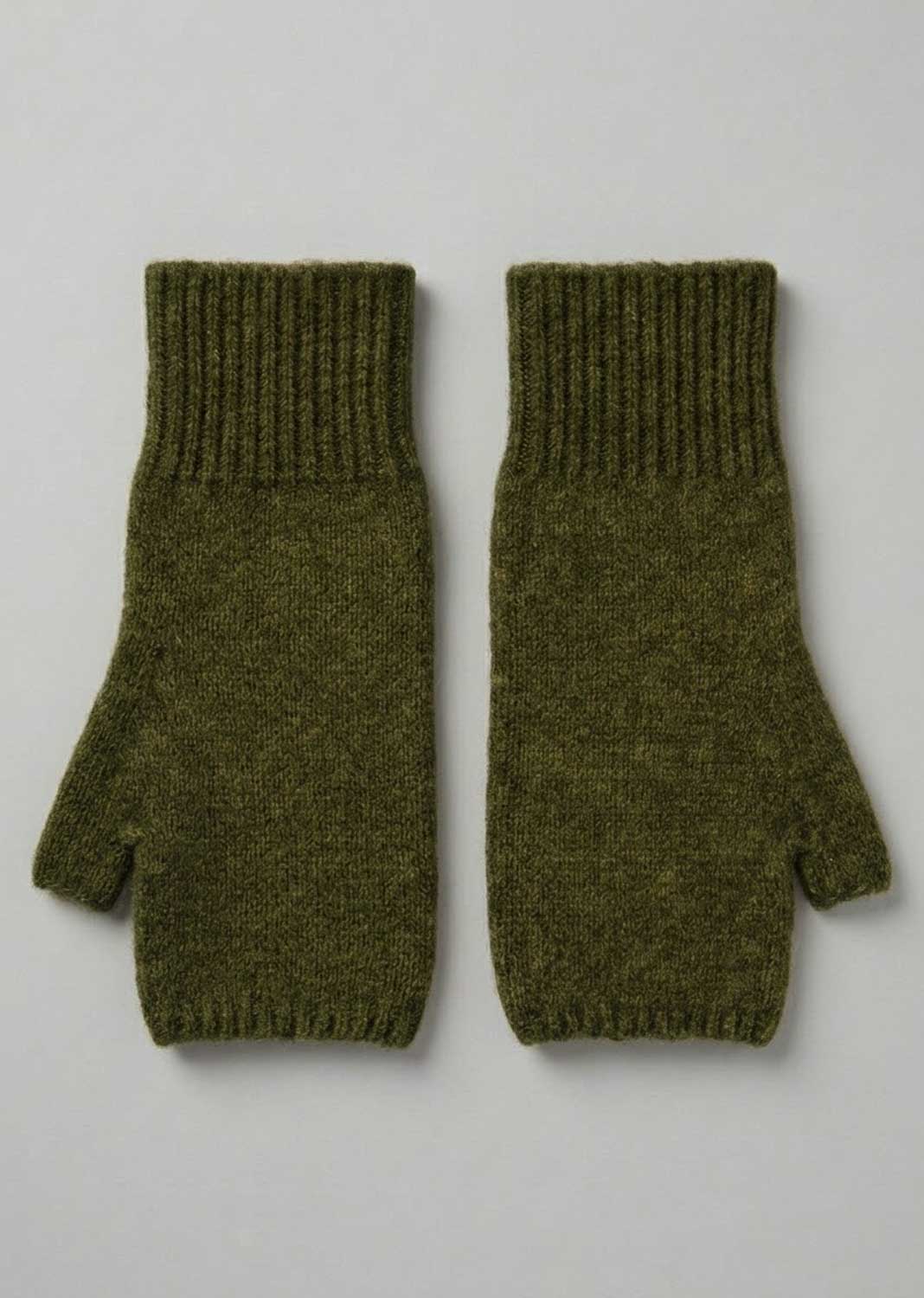 Esra Cuffed Knitted Mittens