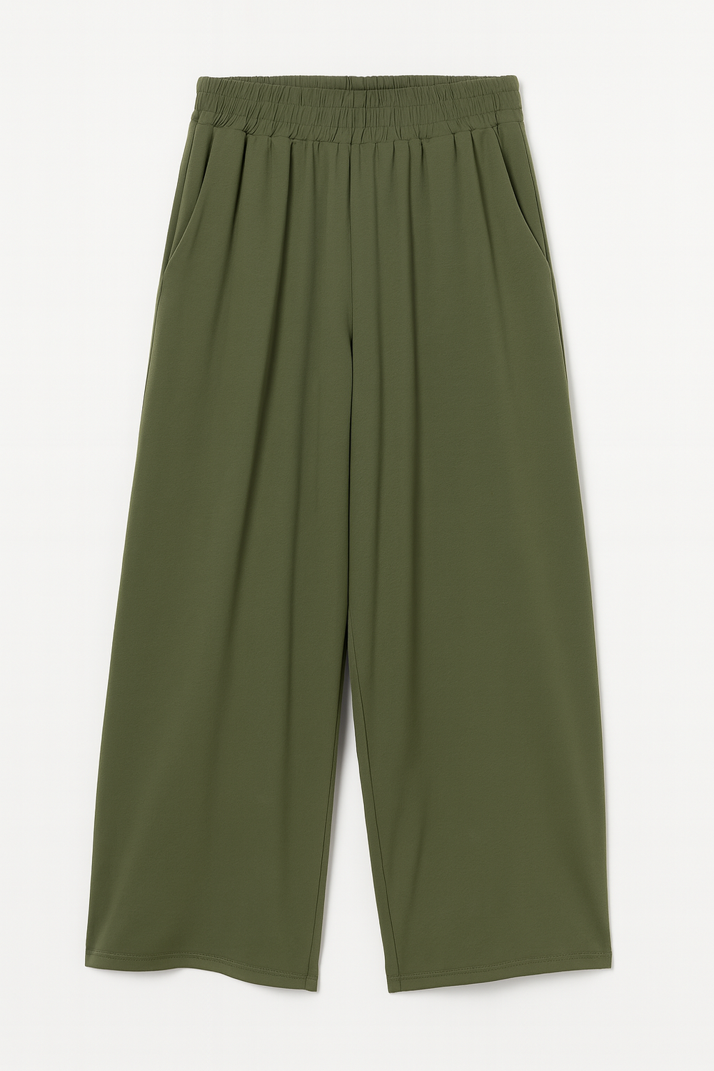 Khaki Barrel Pants Bond Fashion UK 