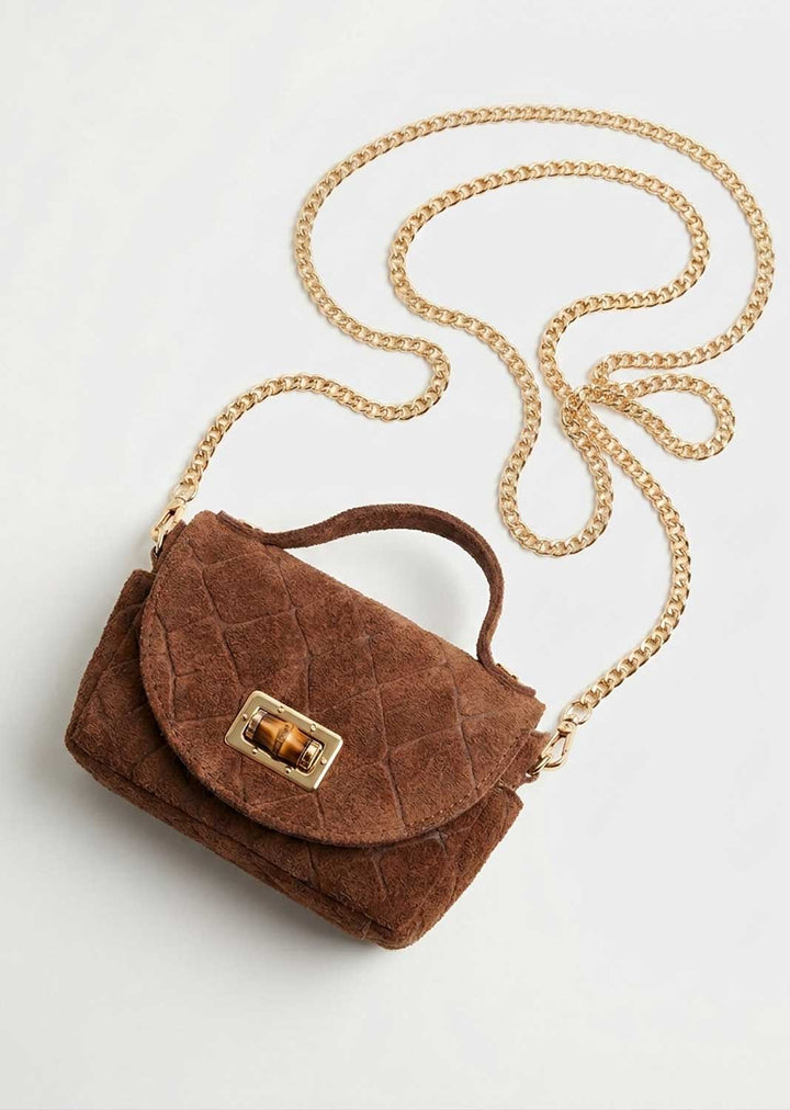 Kimi Suede Croc Mini Bag
