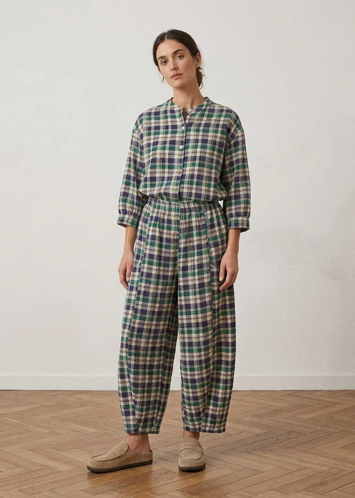 Kin Green Premium Check Shirt