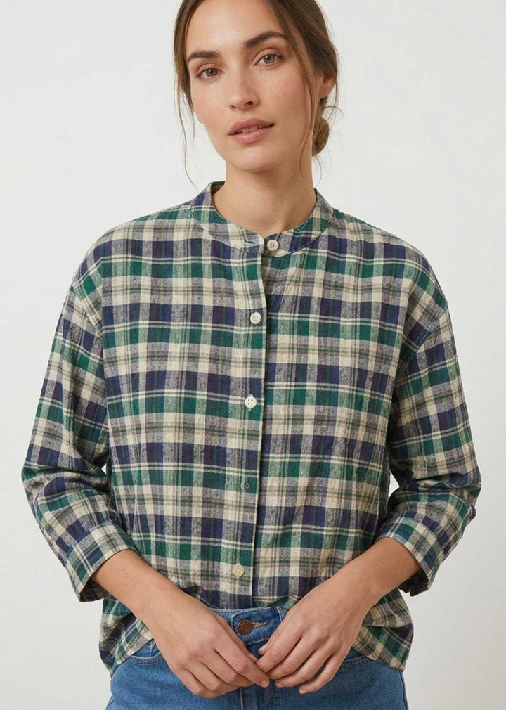 Kin Green Premium Check Shirt