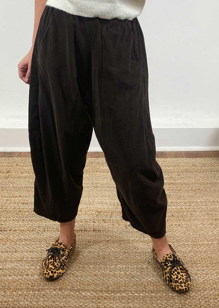 Kit Cord Barrel Pants Brown